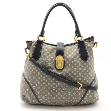Louis Vuitton Monogram Idylle Elegie 2WAY Tote Bag Canvas Navy M56697