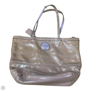 Handbag Designer By Coach, Size: Medium