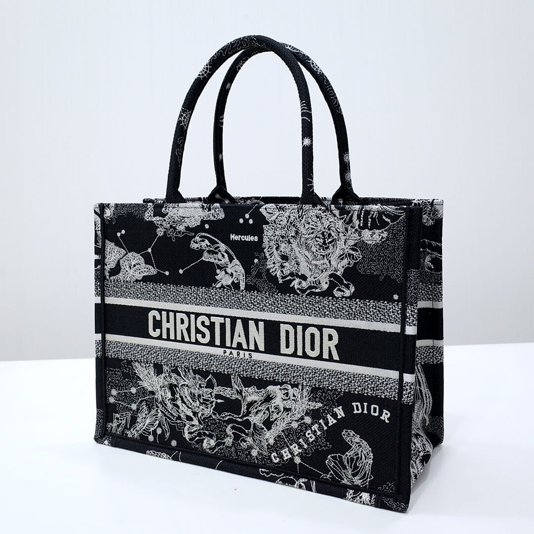 DIR1286 Book Tote dragon black
