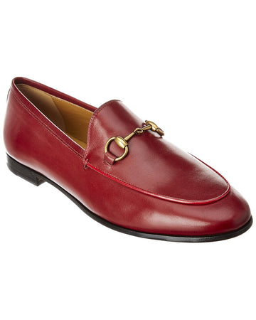 Gucci Jordaan Leather Loafer