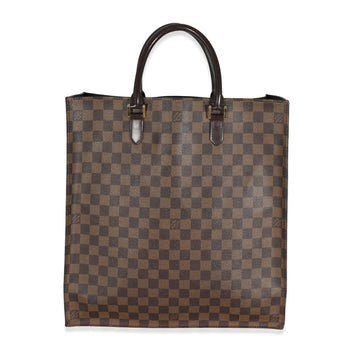 LOUIS VUITTON - Damier Ebene Canvas Sac Plat