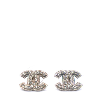Chanel CC Rhinestone earrings