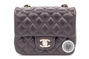 Chanel A Y Classic CC Flap Black /  Lambskin Mini Shoulder Bags Pbhw