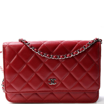 WOC Classic Quilted Lambskin