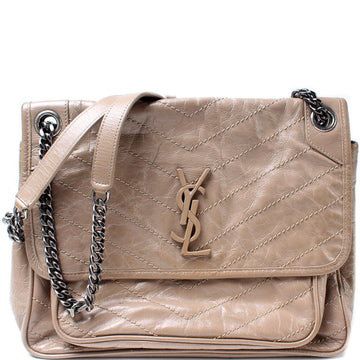 Niki Medium Crinkle Leather
