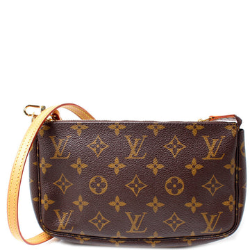 Pochette Accessories W/Strap Monogram