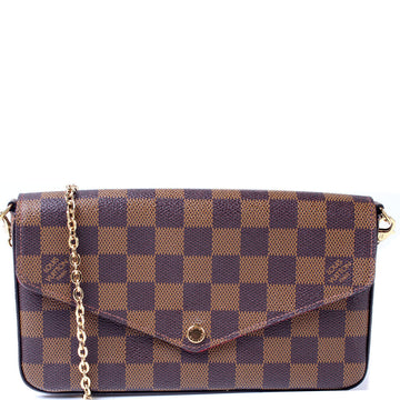 Pochette Felicie Damier Ebene