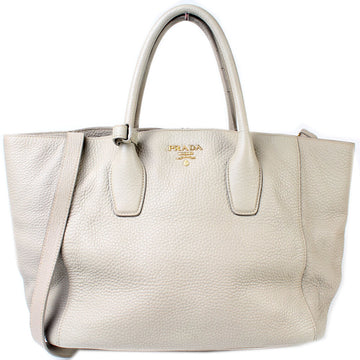 Pebbled Leather Tote