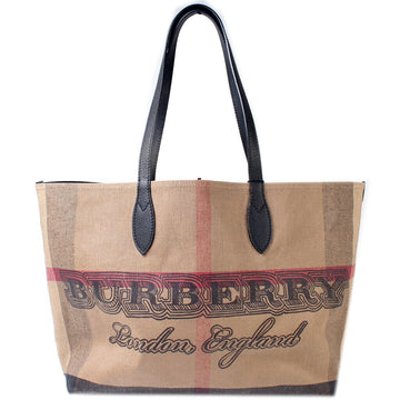 Mega Check Doodle Tote Medium
