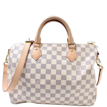 Speedy 30 Bandouliere Damier Azur