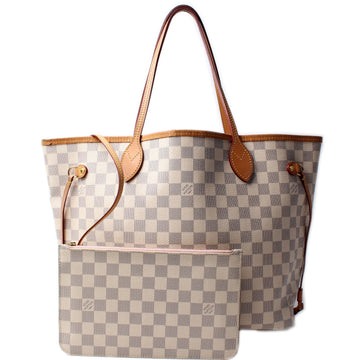 Neverfull MM W/Wallet Damier Azur