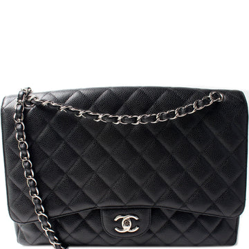 Classic Flap Maxi Caviar 14M