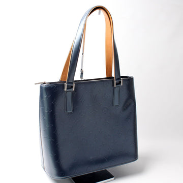Stockton Monogram Mat Leather