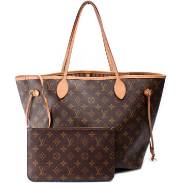 Neverfull MM W/ Wallet Monogram