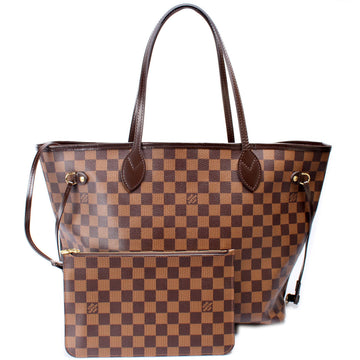 Neverfull MM W/ Wallet Damier Ebene