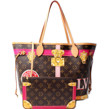 Neverfull MM W/ Wallet Summer Trunks Monogram