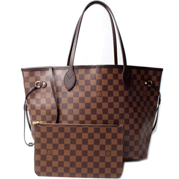 Neverfull MM W/ Wallet Damier Ebene