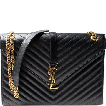 354118 Monogramme Chevron Satchel