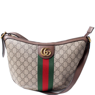 598125 Ophidia GG Small Shoulder Canvas