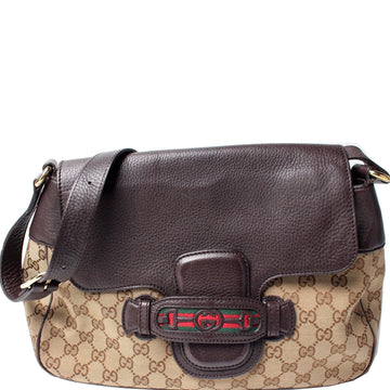 296853 GG Canvas Shelly Bag