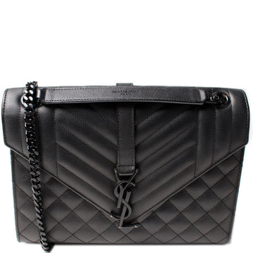 Grain De Monogram Triquilt Medium Satchel