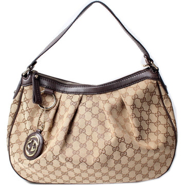 232955 Sukey Hobo Medium GG Canvas