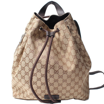 449175 GG Canvas Drawstring Backpack