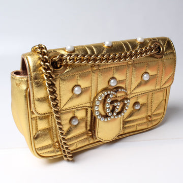 446744 Marmont Shoulder Mini Flap