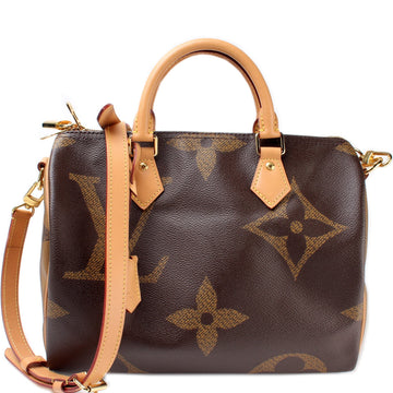 Speedy 30 Bandouliere Giant Monogram