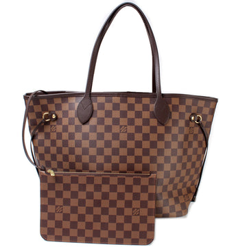 Neverfull w/Wallet MM Damier Ebene