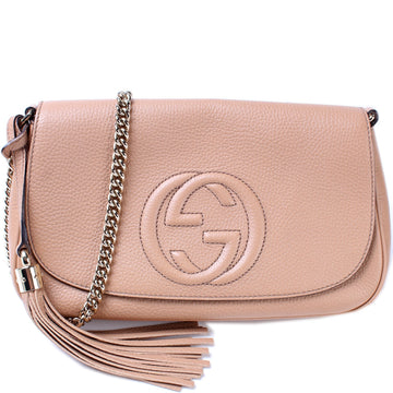 536224 Soho Chain Tassel Flap