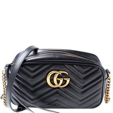 447632 Marmont Small Leather Camera Bag