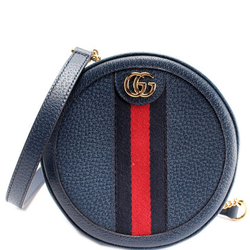 Gucci  Ophidia Web Mini Round Backpack