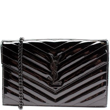 Cassandre Patent Chain Wallet