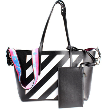 Binder Striped Shopper Tote