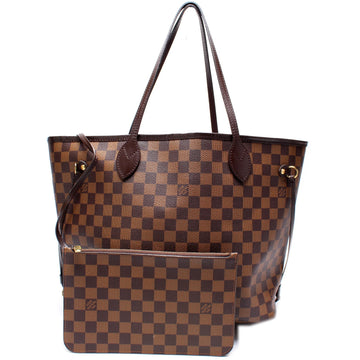 Neverfull w/Wallet MM Damier Ebene