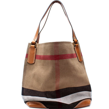 Canvas Mega Check Maidstone Medium Hobo
