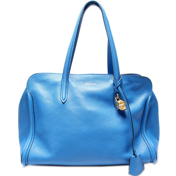 Skull Padlock Zip Around Tote