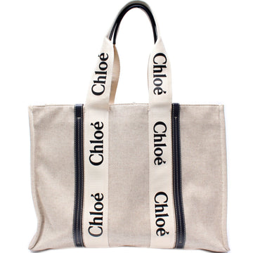 Woody Ribbon Tote Large