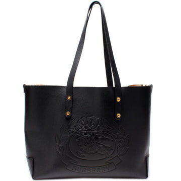Embossed Crest Tote Small