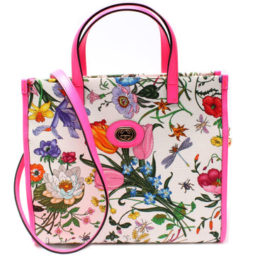 550141 Canvas Flora Tote Medium