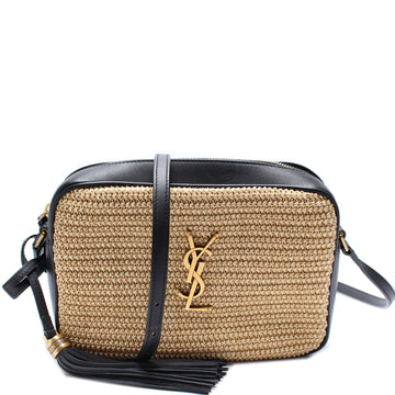 Lou Camera Medium Raffia