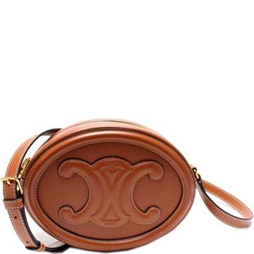 Cuir Triomphe Oval Bag Calfskin