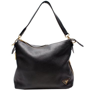 Side Zip Vitello Daino Hobo