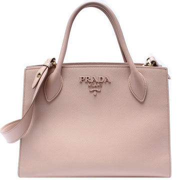 Monochrome Medium Saffiano Cuir 1BA155
