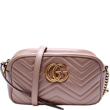 447632 Marmont Small Leather Camera Bag