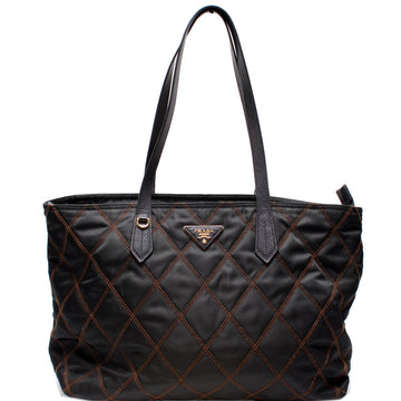 Stitched Nylon Tote