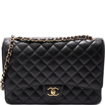 Classic Flap Maxi Caviar