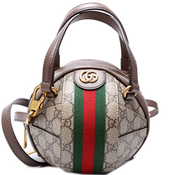 574794 Ophidia GG Canvas Mini Spere Bag