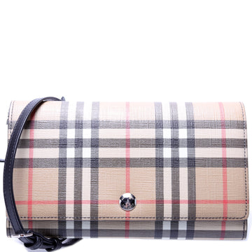 Vintage Check Hannah Strap Wallet